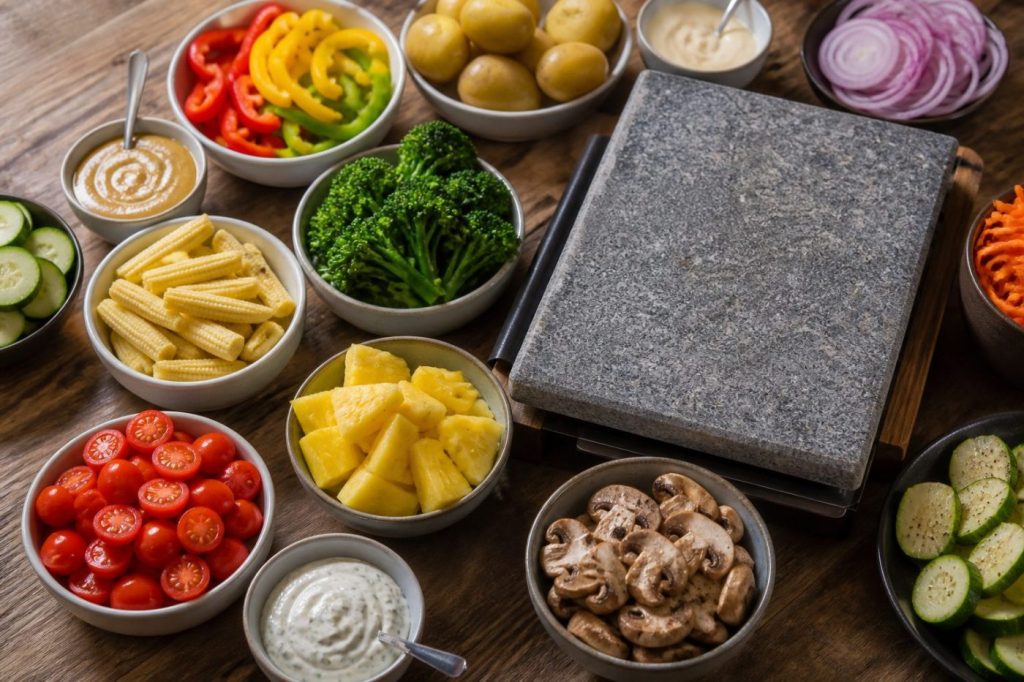 Accompagnements pierrade : 15 idées faciles et gourmandes