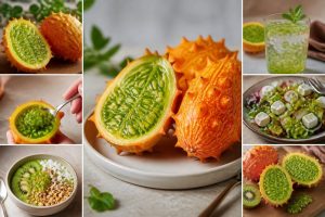 Kiwano horned melon : goût, bienfaits et comment le manger