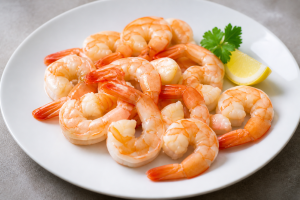 Quelle est la portion de crevettes par personne ?