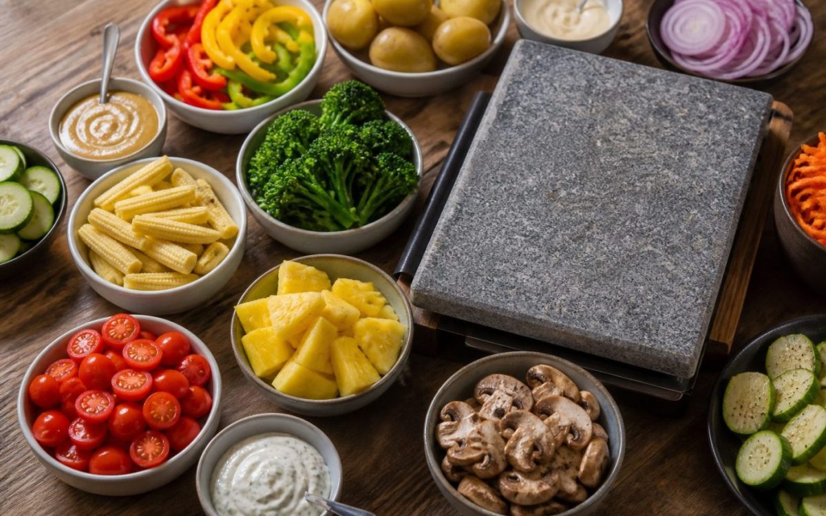 Accompagnements pierrade : 15 idées faciles et gourmandes