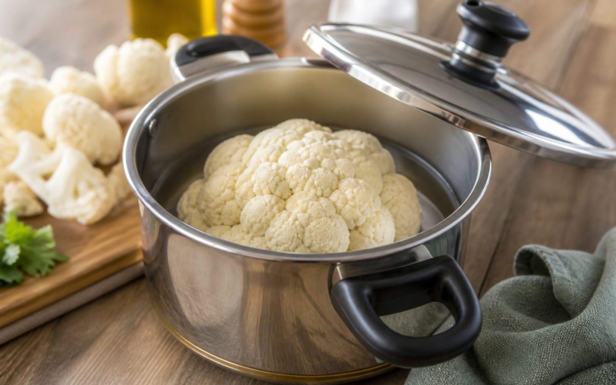 Chou-fleur à la cocotte-minute : temps de cuisson et recette