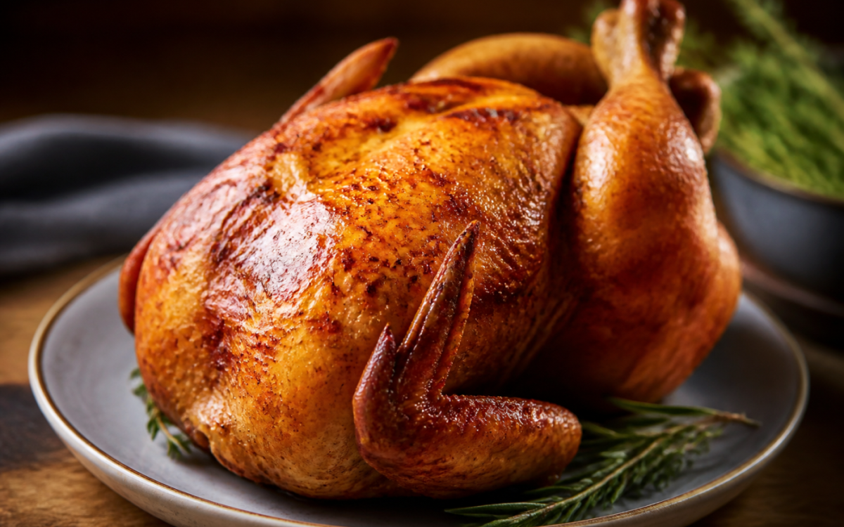 Combien de calories dans le poulet rôti ?