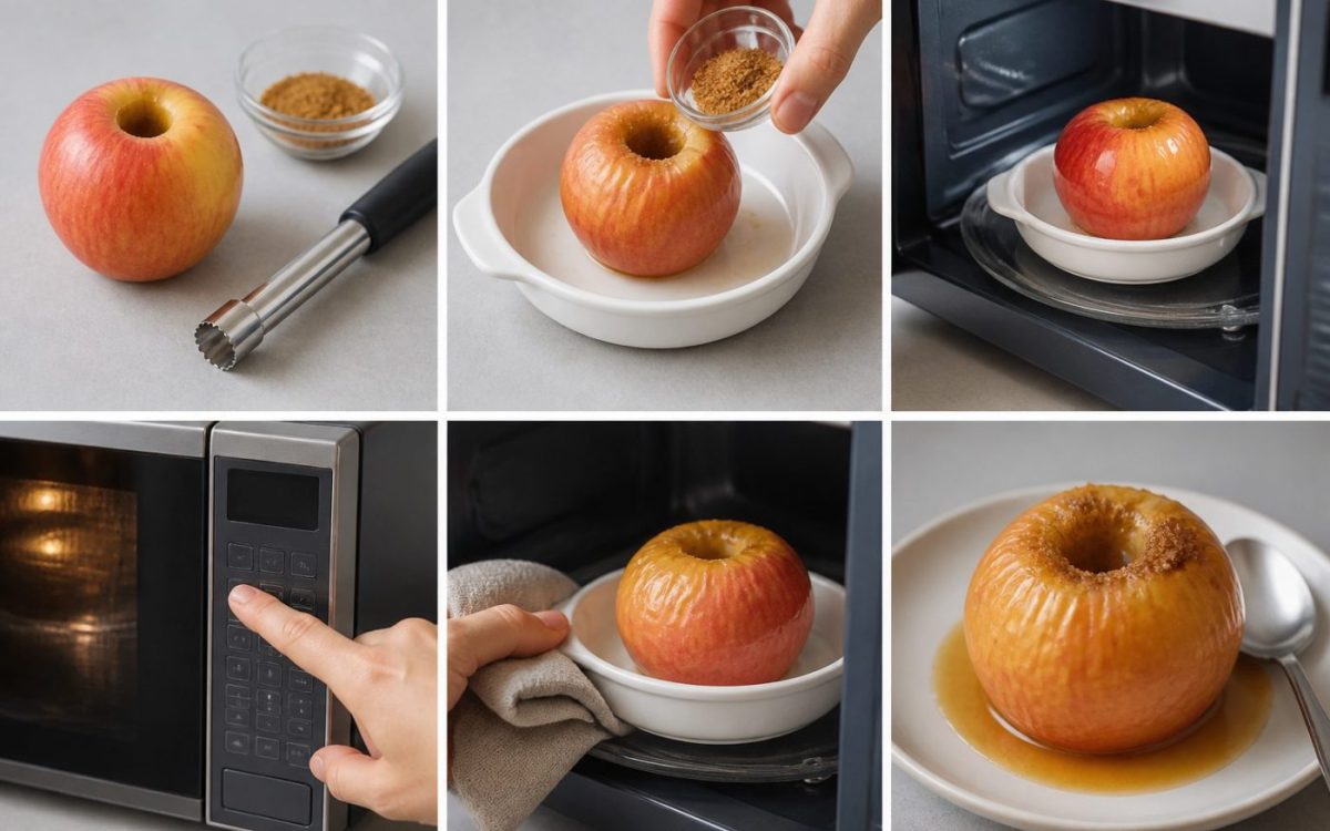 Comment cuire des pommes au micro-ondes ? Le guide étape par étape