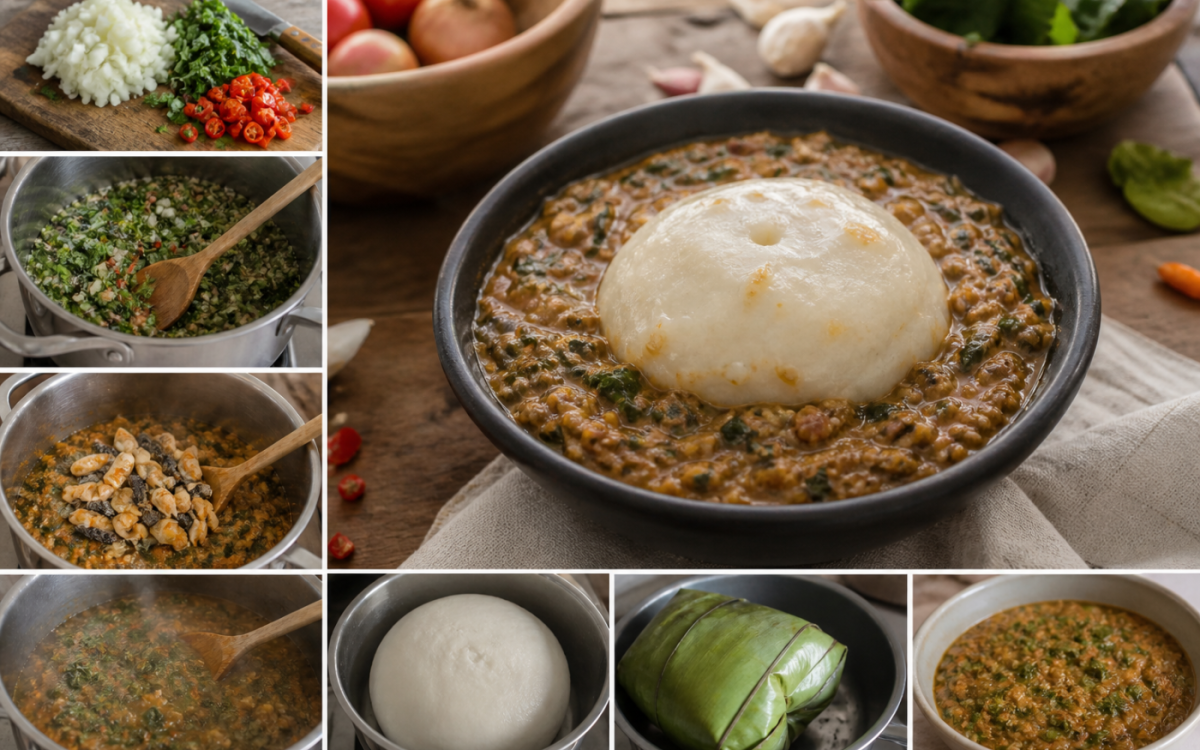 Comment cuisiner le pondu congolais ? Recette traditionnelle pas à pas