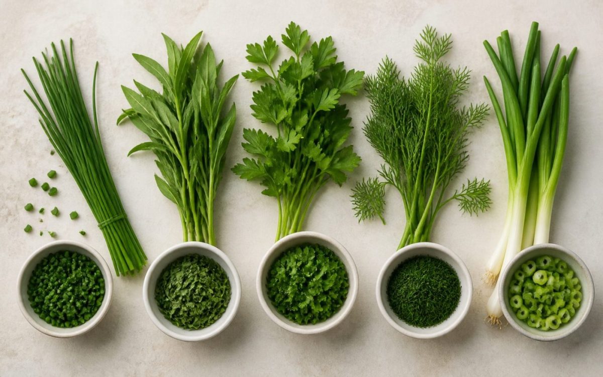 Par quoi remplacer la ciboulette ? 5 alternatives faciles