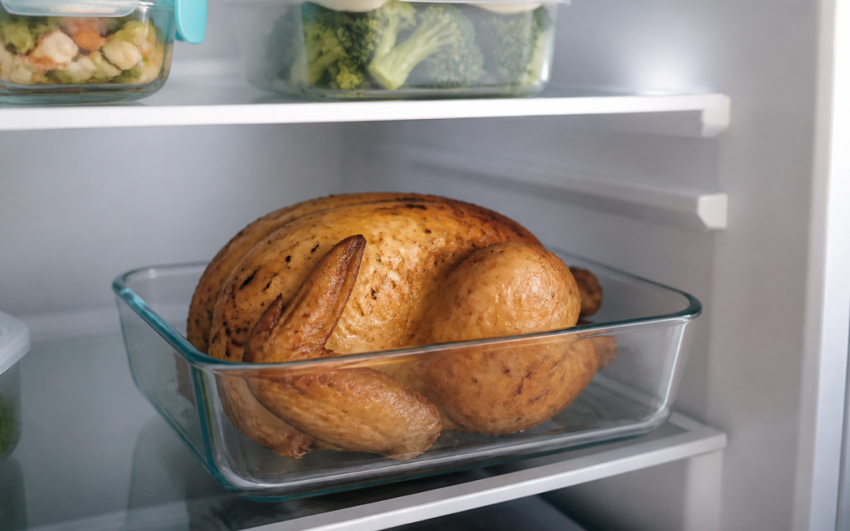 Quelle est la durée de conservation d'un poulet cuit ?